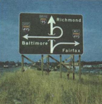 Beltway sign