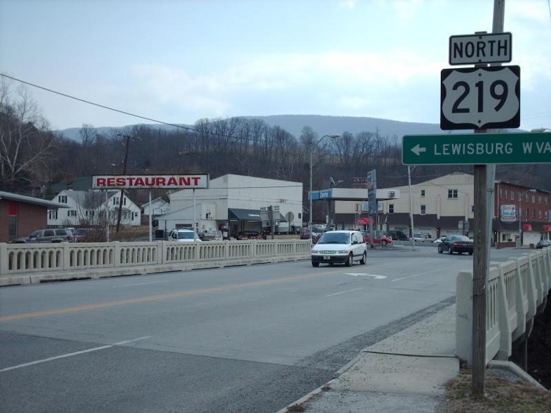US 219 view