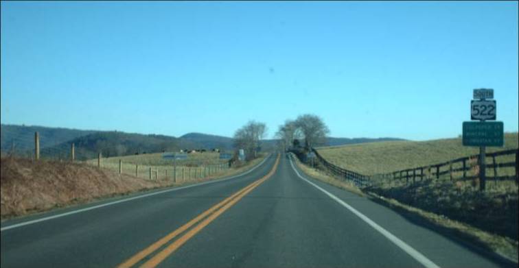 US 522 view