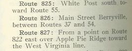 1931 route log