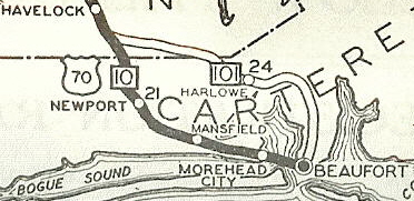 1930 official map
