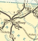 1938 official map