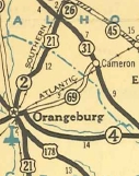 1937 official map