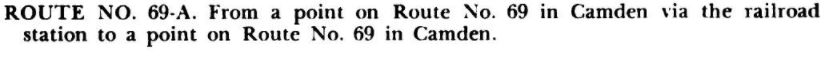 1954 Route Log