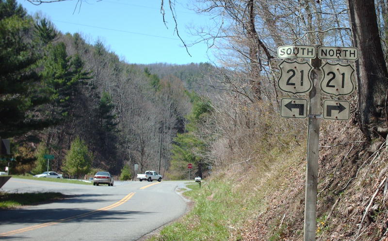 US 21 view